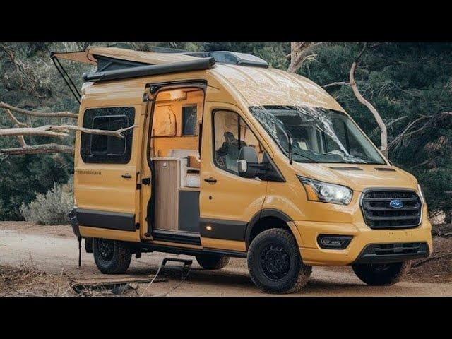 2025 Ford Transit Camper Van – Best Custom Van Life Upgrade  | Auto Buzz TV