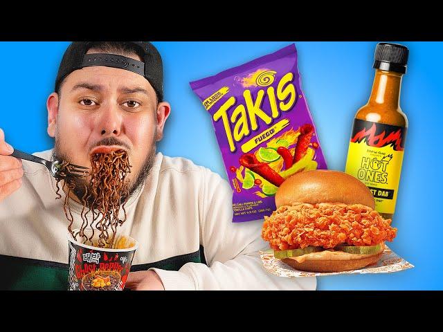 I Ate The SPICIEST Food I Could Find..