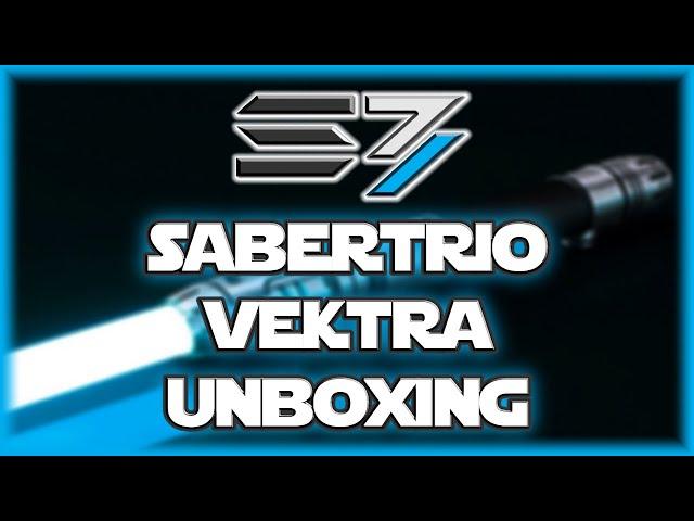 UNBOXING SABERTRIO VEKTRA | Custom CFX Neopixel Lightsaber