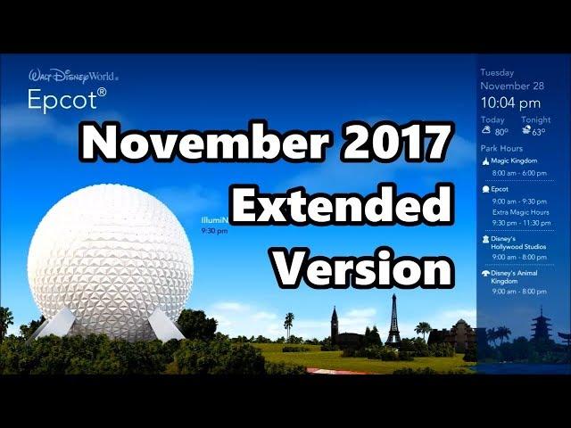 WDW Today November 2017 | Extended Version - HQ Audio | Walt Disney World Information Channel