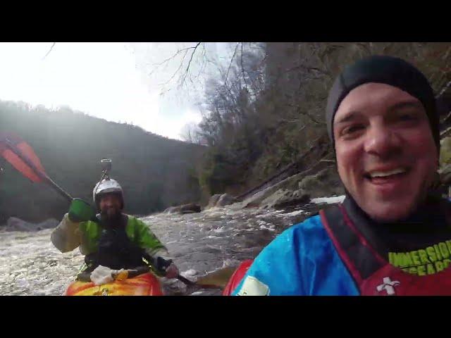 Jared and Matt Kayaking the Blackwater