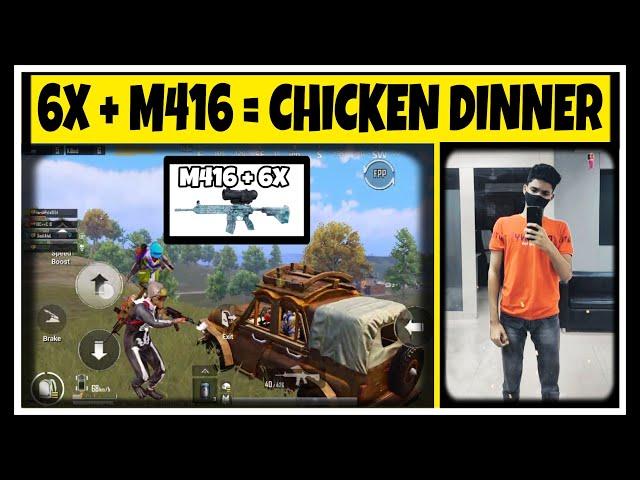 M416 + 6X Best Recoil Control Gameplay | Watch Now | STAR4U |