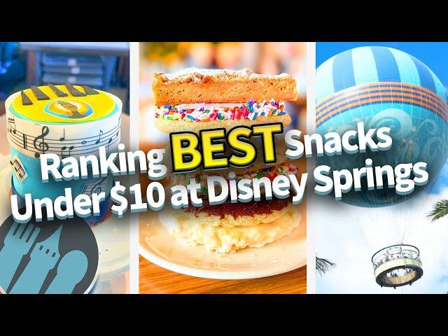 Ranking the BEST Snacks Under $10 at Disney Springs