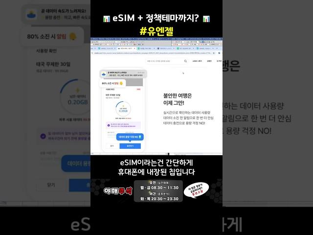 [ 종목 분석] #유엔젤 eSIM + 정책테마까지 이번엔 돌파할까?