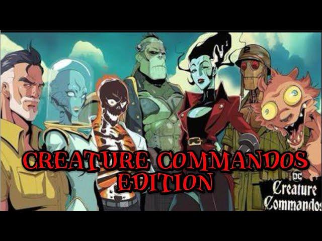 Talking Comic Books Live with Collectors Confessions! Creature Commandos Edition!!