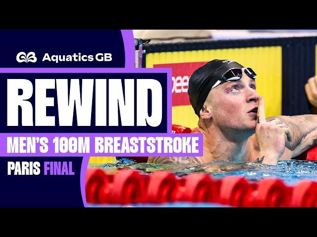 ADAM PEATY GOES SUB-58 AGAIN! | 100m Breaststroke Paris Final | AGB Swimming Championships 2024