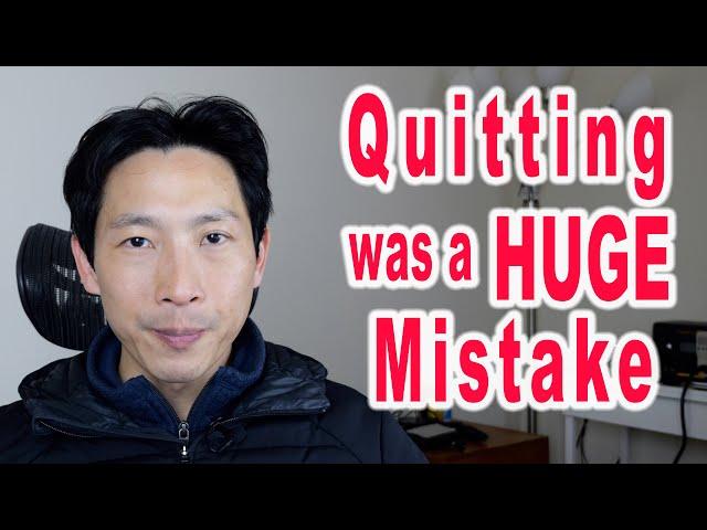 Quitting Engineering was a HUGE Mistake