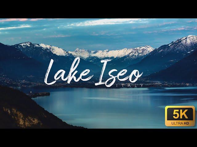 Lake Iseo, Italy in 5K (2020) | Lago d'Iseo in 5K (2020) | Aerial video