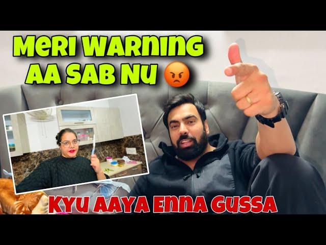 Paaji Huna Da Jana Hoya Cancel | Paaji ne Diti Warning  | Amanjass Vlogs |