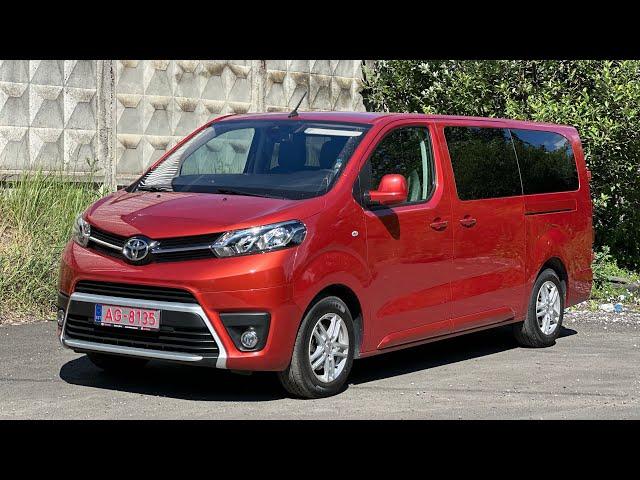 Toyota ProAce Verso. Длиннобазный микроавтобус от PSA. 8+1. Псков.