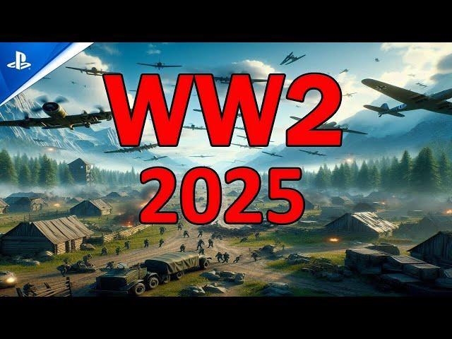 Top 20 New Upcoming World War II Games of 2025