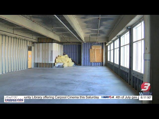 Inside Cape Fear Community College's newest downtown building