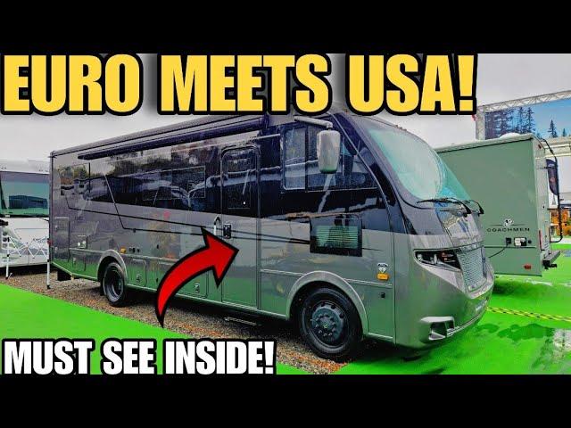 THEY NAILED IT! The Euro by Coachmen 25TB! European RV in the US!