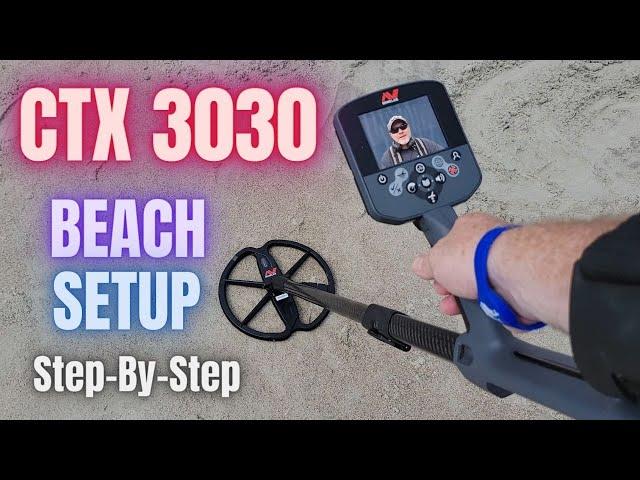 Minelab CTX 3030 Beach Settings - Step by Step Tutorial Guide