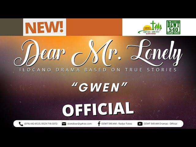 Dear Mr. Lonely - Gwen | November 20, 2024 #DearMrLonelyOfficial #DZWTDramasOfficial