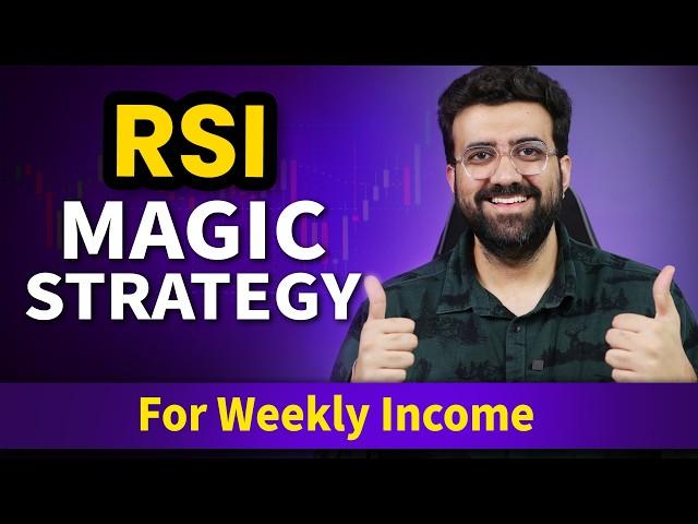 RSI + Moving Average Swing Trading Strategy for Consistent Weekly Income | Siddharth Bhanushali