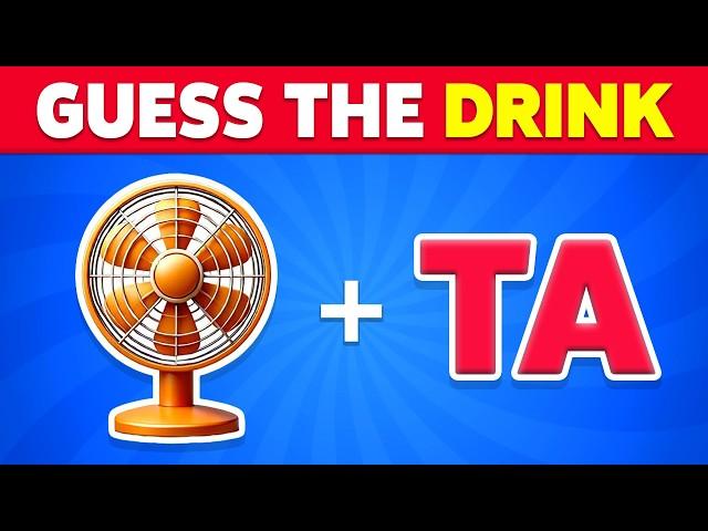 Guess The DRINK By Emoji?  Quiz Blitz