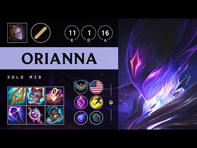 Orianna Mid vs Azir: Legendary - NA Challenger Patch 14.17