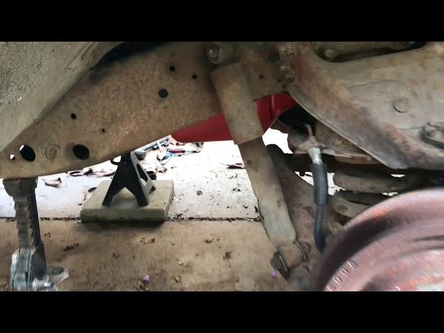 Original 1967-1972 C10 Front Shock Removal