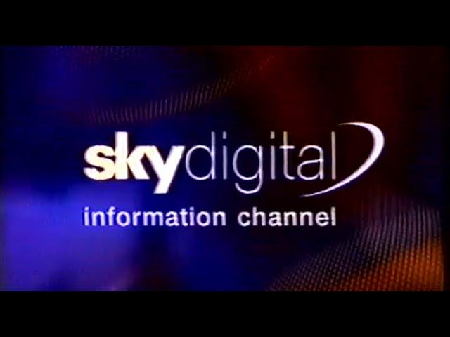 Sky Digital Information Channel - October 1998