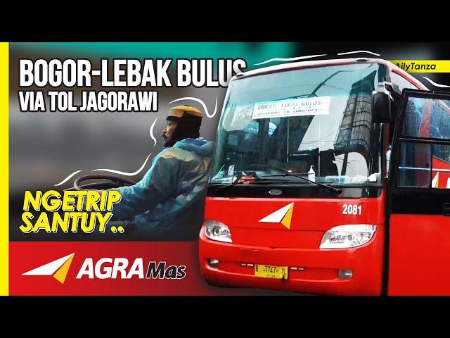 Bapak Drivernya Takut Keujanan | Bogor - Lebak Bulus by Agra Mas AC Ekonomi Seat 3-2 #NgetripSantuy