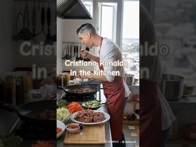 Cristiano Ronaldo in the Kitchen #markandura