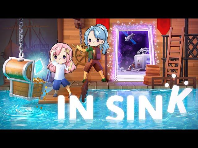 [In Sink] Can we work together in this co-op puzzler? Part 3 (Yuki & Yuna | Twin Vtubers)