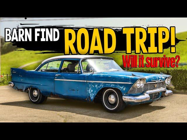 BARN FIND 1958 Plymouth - Will It Road Trip After Decades?