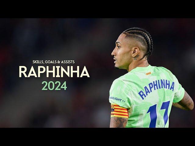 Raphinha 2024 - The World Class | Amazing Skills & Goals | HD