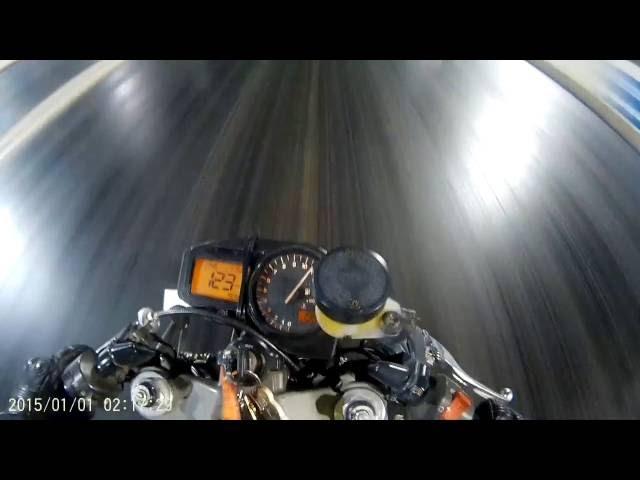 CBR954rr vs R1 1/4 mile