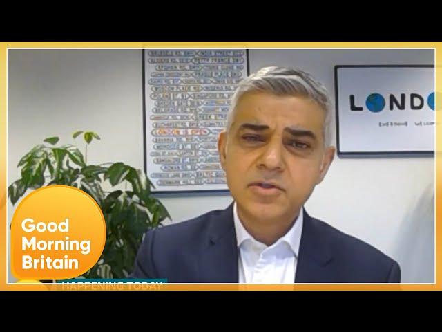 How Is Mayor Sadiq Khan Stopping the Violent Crime Wave in London | Good Morning Britain