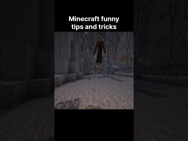 Minecraft funny tips and tricks #shorts #minecraft #minecraftshorts