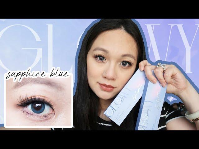 Olens Glowy Sapphire Blue + FULL Glowy Collection Review and Close Up