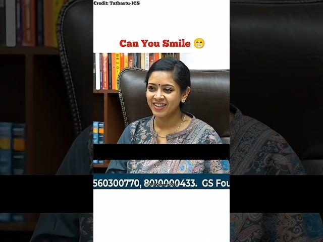 Can You Smile   2024 Result| Manu Garg Rank 91 #upsc #shorts#upscinterview