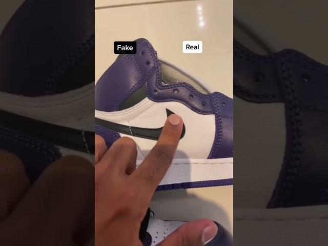 Real vs Fake Jordan’s | HOW TO SPOT A FAKE COURT PURPLE NIKES