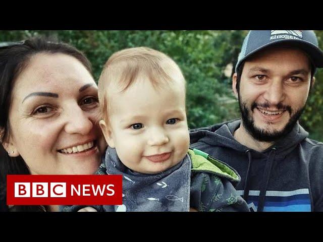 Ukrainian parents describe raising a baby in a war zone - BBC News