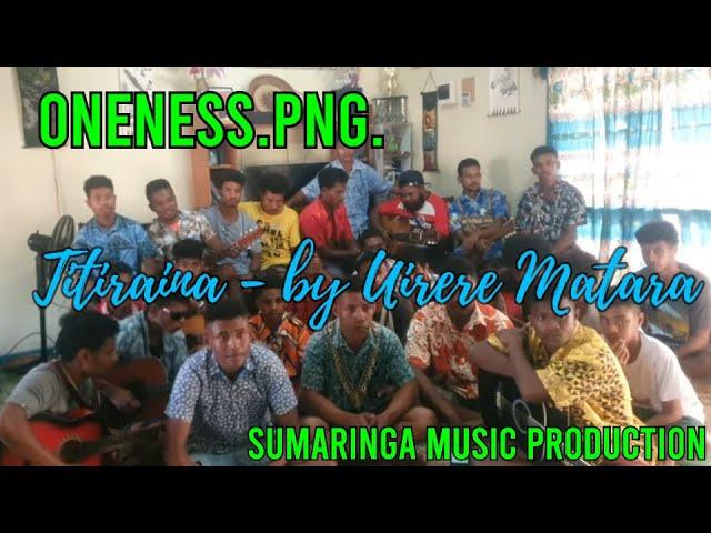 ONENESS..png..Titiraina - by Uirere Matara.. #CookIslandsLanguageweek #cookislandsmusic