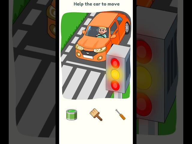 #dop2 #cartoon #part786#help the car  to move 