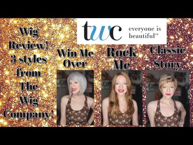 3 The Wig Company Wig Reviews! BRAND NEW Win Me Over, Rock Me, and Classic Story! @Thewigcompany