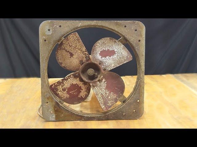 Very Old Exhaust FAN Restoration | Restoring Electric Fan Step by Step