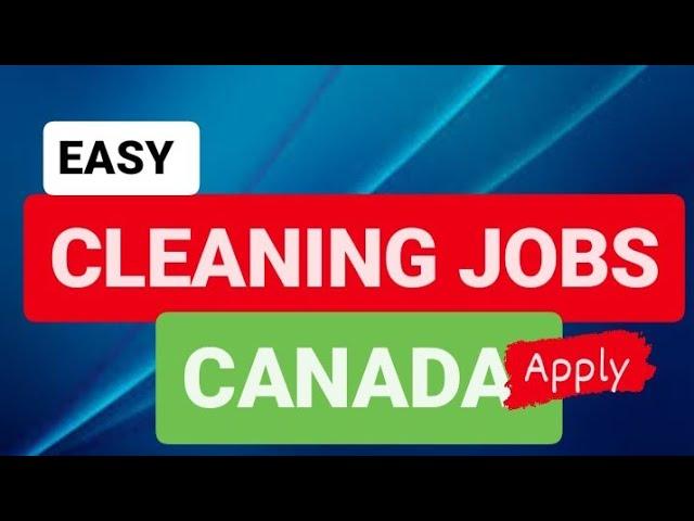 Find More Cleaning Jobs in Canada - No Agents, No Fees, No Hassles! #jobs #canada #canadaimmigration