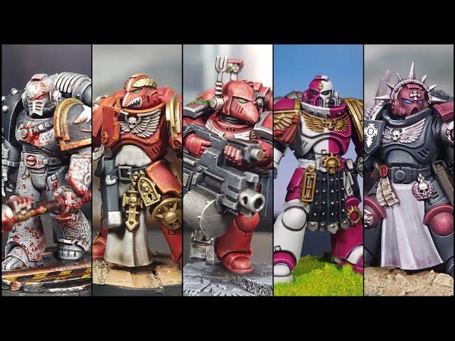 Kitbashing the Pentarchy of Blood | Warhammer 40k Conversion and Painting Guide