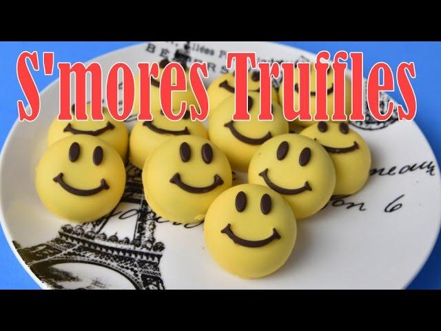 EMOJI S'MORES TRUFFLES, HANIELA'S