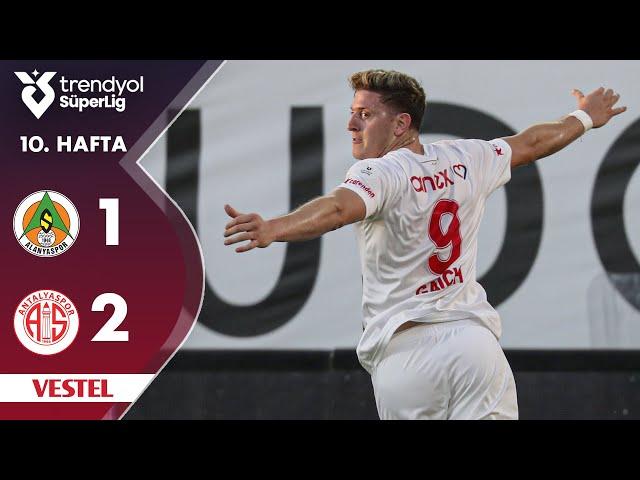 Vestel | Alanyaspor (1-2) Antalyaspor - Highlights/Özet | Trendyol Süper Lig - 2024/25