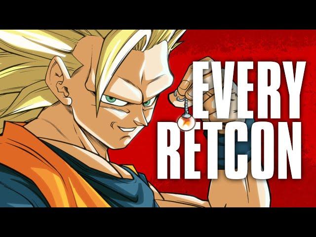 Every RETCON in Dragon Ball