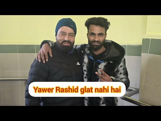 Yawer Rashid KYC glat nahi hai please wait