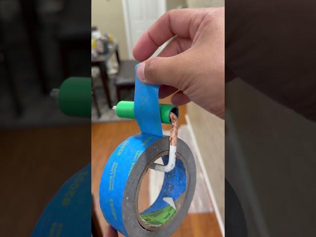 Better way to apply tape. #tips  #lifehack  #diy  #painting #wallpainting #houseimprovement  #tape