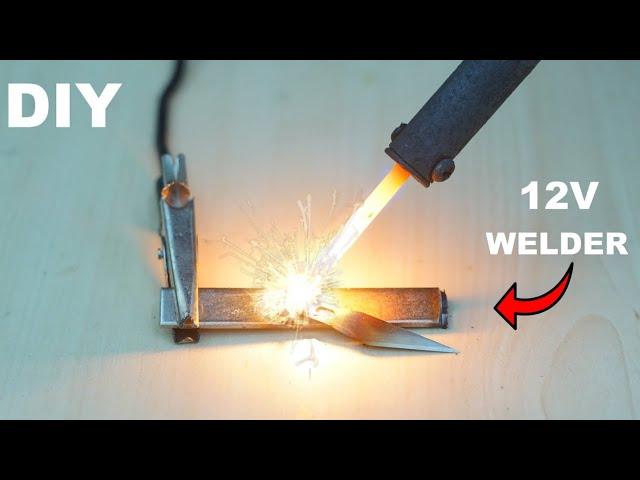 How to make mini Welding Machine with 12V battery