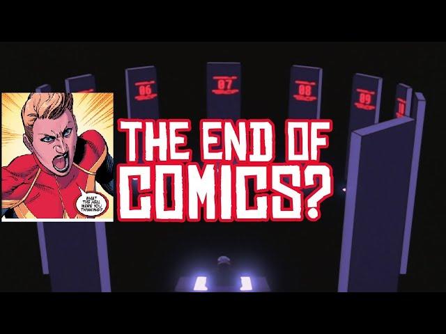 Comic Industry Collapse And The Lie About Digital Sales Exposed!