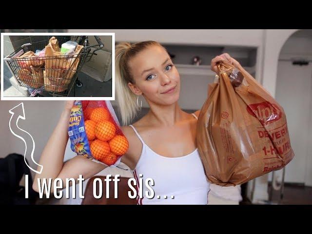 HUGE HEALTHY GROCERY HAUL | Sarah Burgett